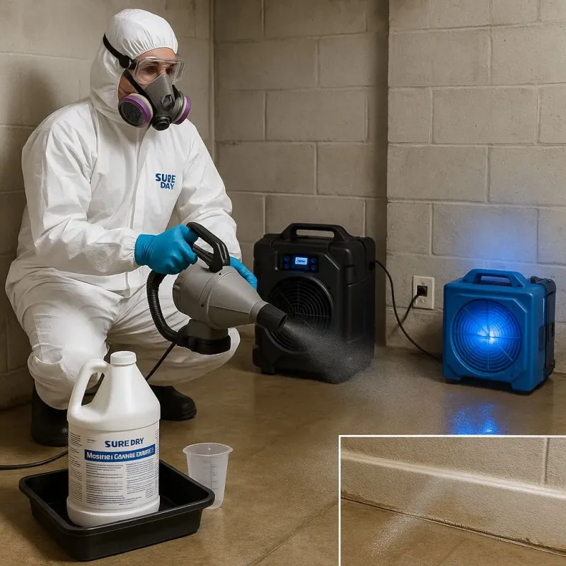 Sanitization and Odor Removal process in Dubuque, IA