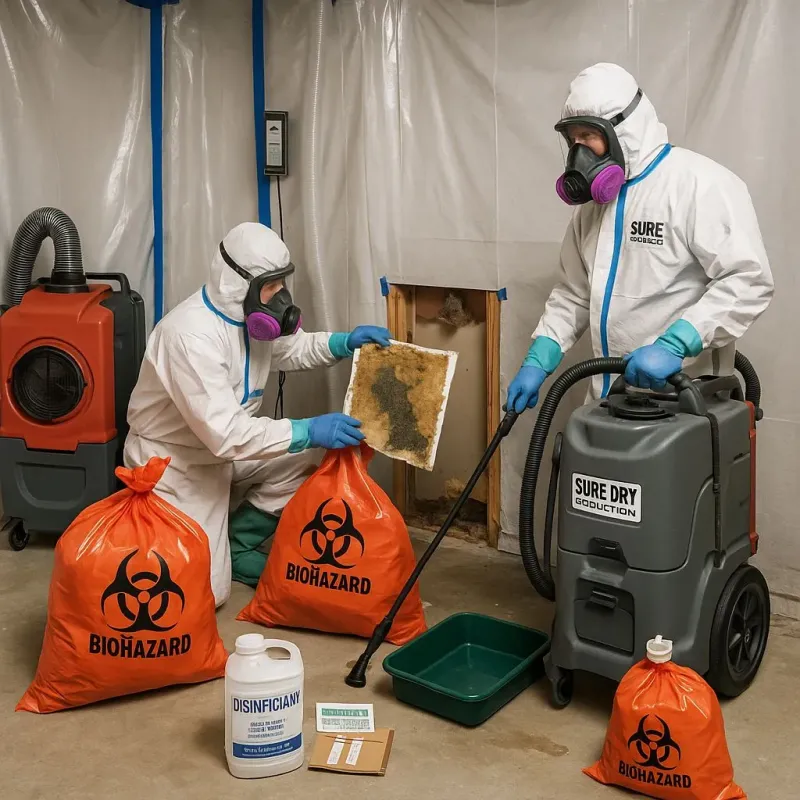 Contaminated Water Handling Protocols process in Dubuque, IA